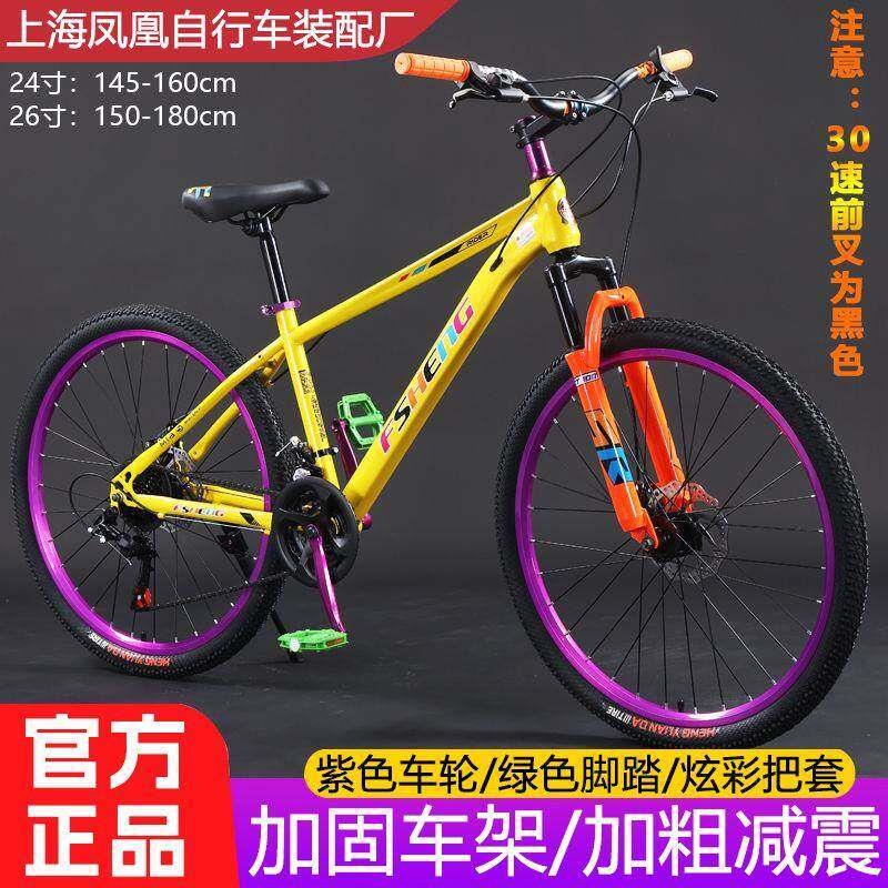 上海凤凰自行车装配厂土坡自行车登山车动作学生街攀炸街可做动作