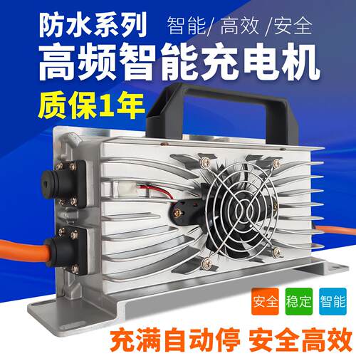 48V72V36V25A智能电动观光车充电器巡逻车扫地车四轮车叉车充电机
