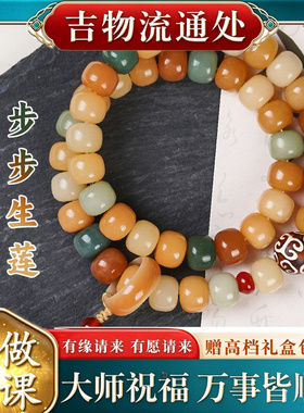 【师傅推荐】天然白玉菩提根手串