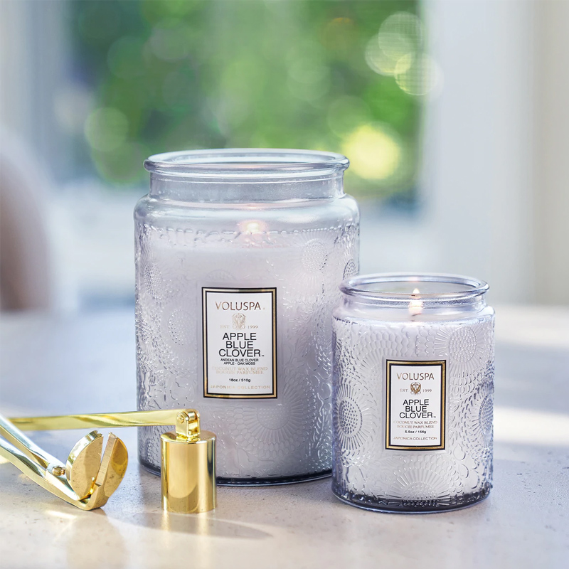 VOLUSPA大浮雕杯香薰蜡烛510g