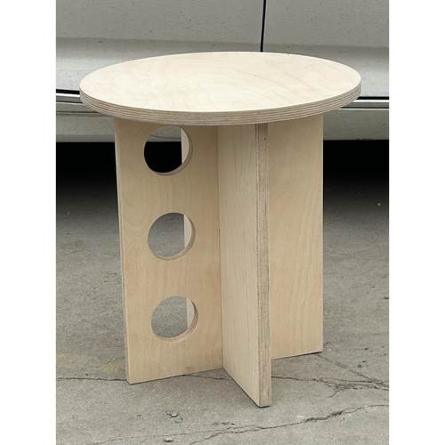 定制DIY海洋板餐桌子座椅坐板凳子圆椅子咖啡桌中古实木多层茶几