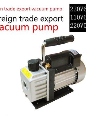 小型真空泵110V220V60Hz教学实验室除泡泵过滤器模具维修空调真空