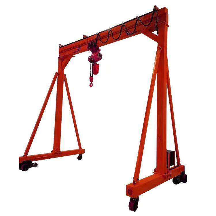 龙门架起重机1/3/5吨移动升降式电动无轨龙门架可拆卸双梁龙门吊