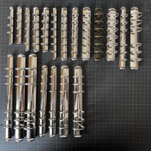 Krause活页夹 皮具配件 活页环 德国A5A6A7M5含背板手账 妃雅堂