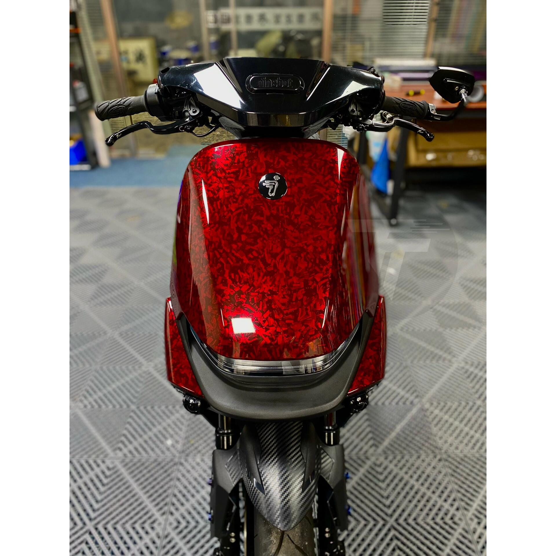 汽车改色膜PET锻造碳纤维花碳贴膜后视镜车膜内饰中控车身顶贴纸