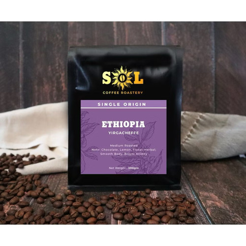 耶加雪菲手冲烘焙咖啡豆花果香Single Origin ( YIRGACHEFFE )