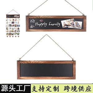 木质工艺品夹照片装饰品挂牌发疯小摆件家居客厅摆件非遗工艺品