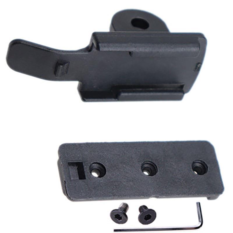 公路车灯下挂卡扣两脚吊装底座适用BL12 1000LED手电筒改装配件