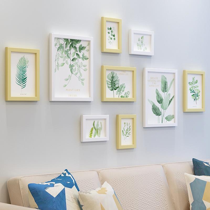 创意相框组合照片墙客厅挂墙装饰品房间相片墙定制照片免打孔搭配