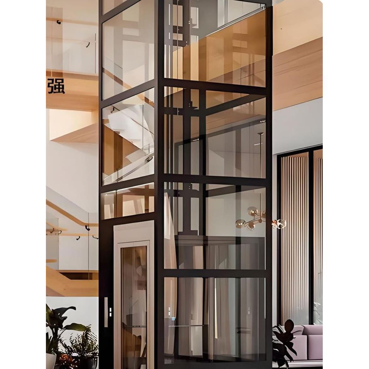 全国上门安装测量家用别墅自建房二三四五六层液压曳引室内外电梯