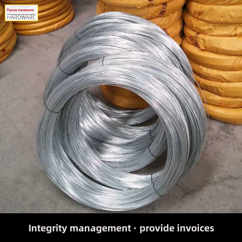 铁丝温室家庭用防锈镀锌软铁丝12号14号16号18号20号工地细铁丝