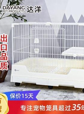 达洋R81兔笼新型专业家用大空间兔别墅荷兰猪自动清粪防喷尿
