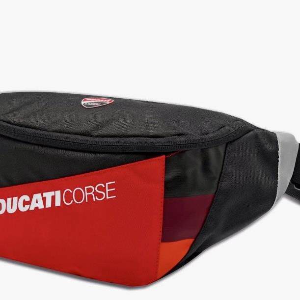 DUCATI杜卡迪腰包DC Sport摩托车骑行胸包斜挎耐磨机车多功能腰包