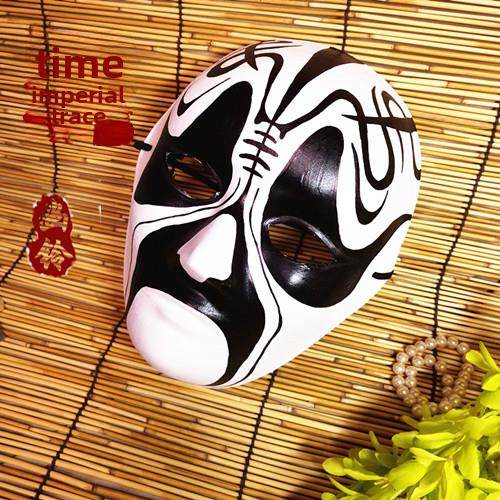 戏剧京剧脸谱霸王东吉相玉玉吉夫妇男女古装面具摄影道具