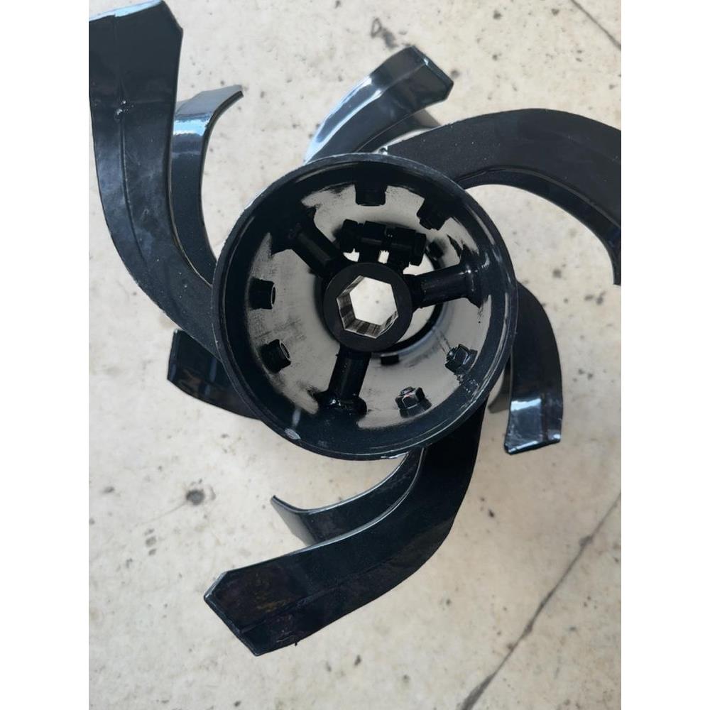 广西汽牛1WGQ4-1型1Z-41微耕机配件高峰赣农潭牛双刀刀筒总成