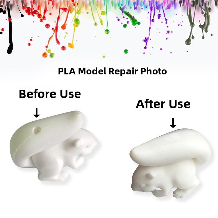 3D打印模型后处理pla abs 光敏树脂 模型修补土画裂痕 专用补土膏