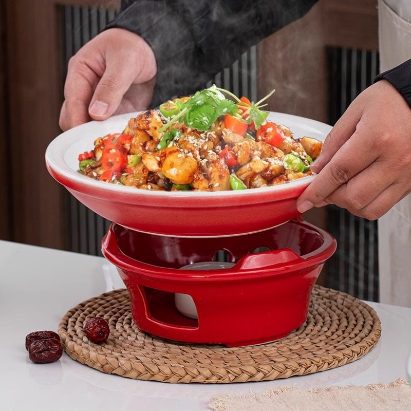 郸韵商用酒精炉干锅锅仔便捷式酒精炉反口碗锅耐高温干烧不裂沙锅