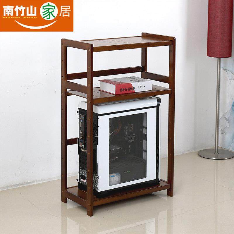 电脑主机托架桌上型电脑箱柜印表机置物架落地底座机箱柜一体收纳