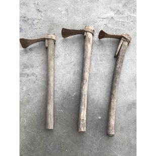 民俗老物件老农具小镐锄头农村老式耕地工具怀旧影视道具装饰摆件