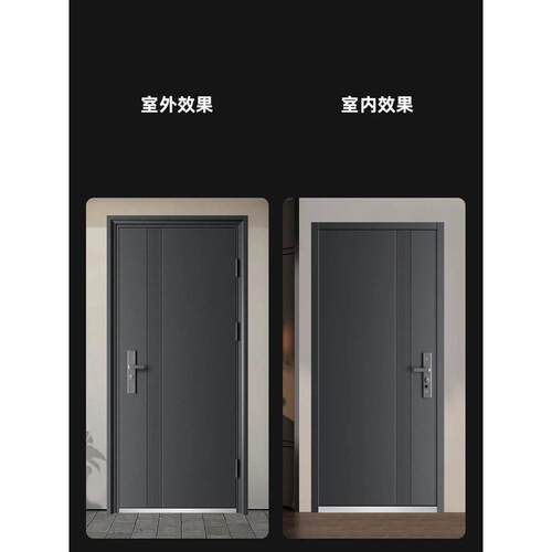 高性比出租房钢质防盗门工程门