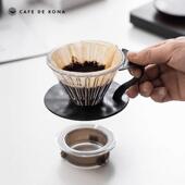 家用 CAFEDE KONA手冲入门咖啡壶套装 时光滤杯云朵壶细口壶磨豆机