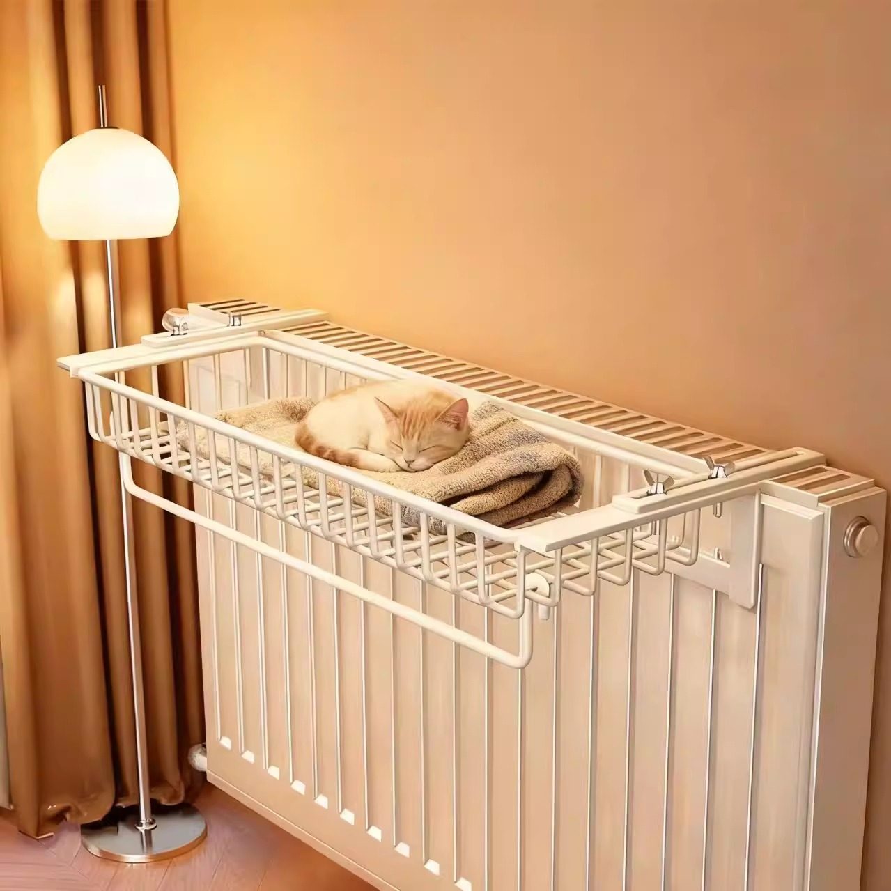 暖气片猫窝四季通用悬挂式阳台客厅晒太阳猫咪吊床特保暖猫咪爬架,收纳整理,小型晾晒架,淘宝优惠券,粉丝福利购,淘宝优惠卷