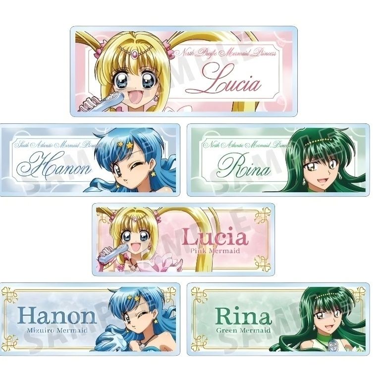 日谷盲袋正版 人鱼的旋律 20th Ani-Art 亚克力铭牌 动漫周边谷子