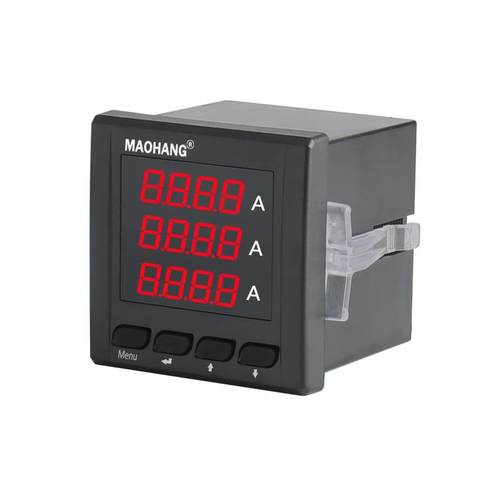 规格齐全MH72-3AI三相交流电流表智能数显电流表数字仪表72型
