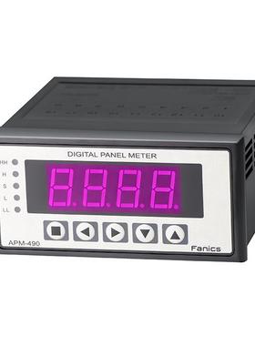 Fanics数字显示多功能面板表交流电流表APM-490-AA系列