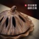 热销创意陶瓷盘香炉家用室内莲蓬茶道摆件檀香线香炉塔香座复古香