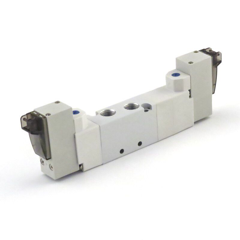 热销亚德客气动电磁阀三位五通气缸换向阀控制气阀5V130C/E/P-06