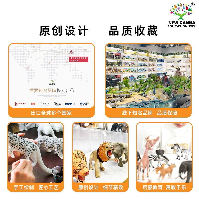 热销仿真农场家禽模型玩具马奶牛绵羊羊驼鸡鸭鹅儿童认知礼物摆件