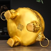 热销铜香炉纯铜小号特大仿古色家用供奉供佛祭祀上香二龙戏珠铜鼎