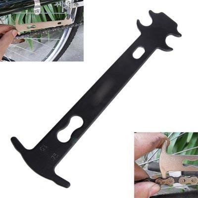 自行车链条磨损量测器 链条测量尺工具 链条更换检测尺37G 量链尺
