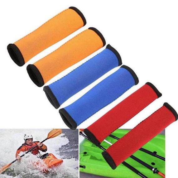 多色短款皮划艇配件船杆套皮艇船桨保护手套柔软厚实跨境现货