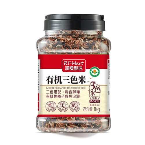 RT-Mart有机三色米1kg