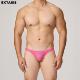 EXTASIS薄款 性感内裤 logo印花sheer系列男士 三角裤
