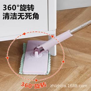 洗脸巾拖把家用一拖净旋转式 免脏手新品 全自动大号拖把