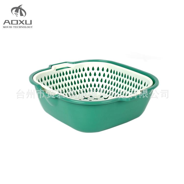 【奥旭模具】厨房用品模具 淘米篮模具 沥水篮模具现货