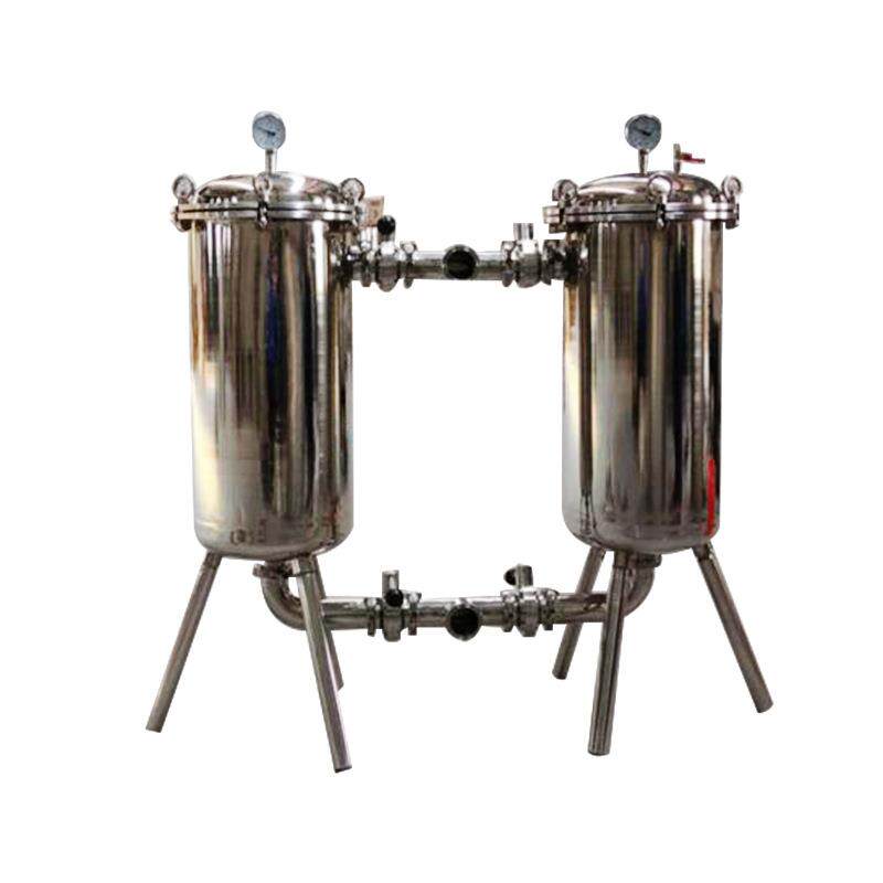 双联过滤器药液过滤管道过滤器化工双筒水过滤器油水分离器
