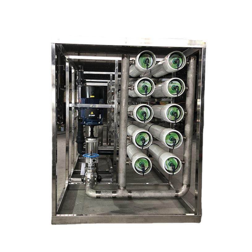 鑫泓厂家0.51吨RO反渗透设备水处理纯水去离子除盐水净水器节能