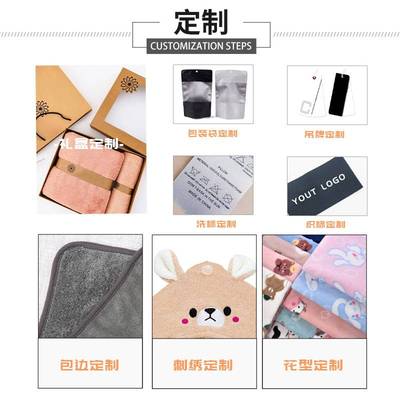 日式素色珊瑚绒干发帽女可爱速干擦头发浴帽吸水包头公主帽学生潮