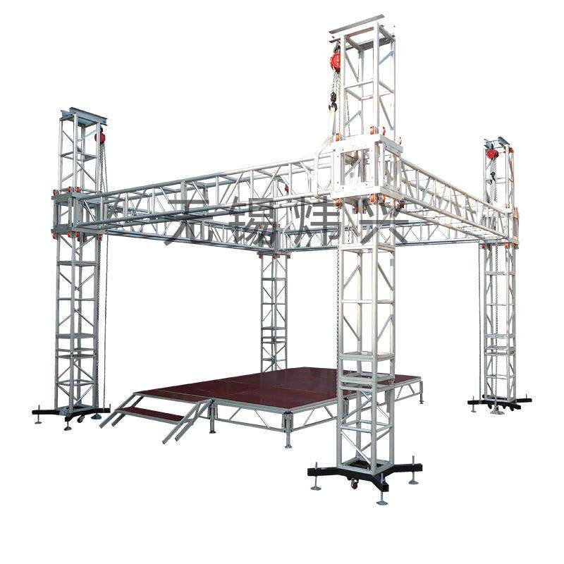 厂家户外演出铝合金舞台桁架现货婚庆活动舞台架广告背景架