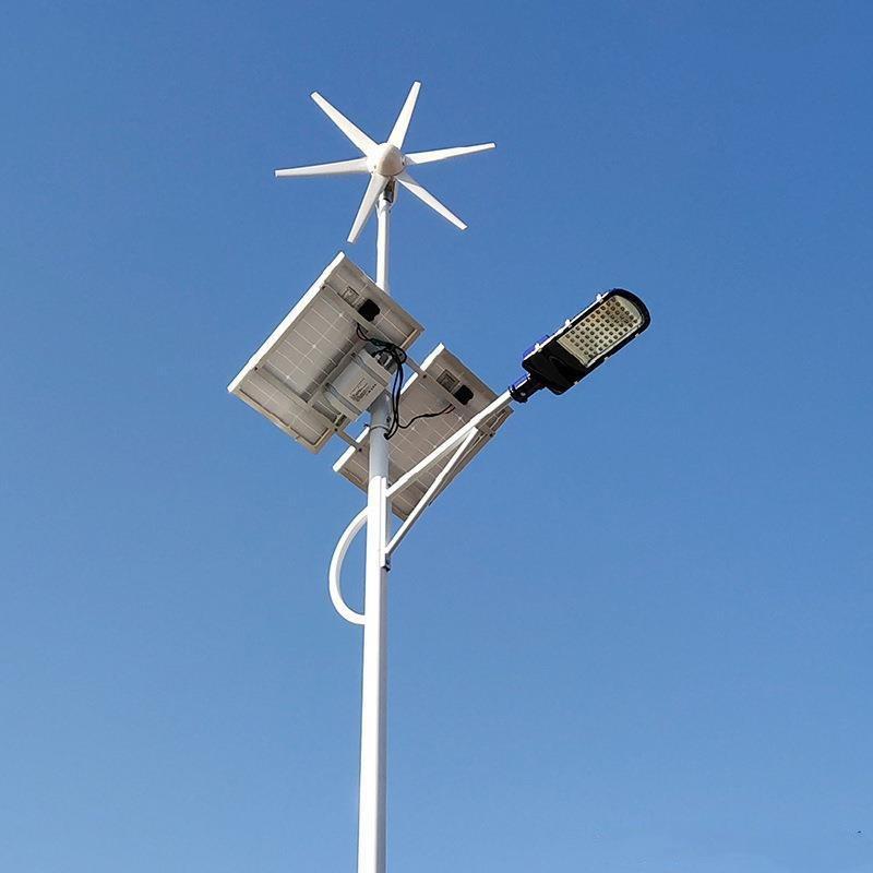 厂家直供户外LED太阳能路灯电线杆路灯6米光伏路灯风光互补路灯