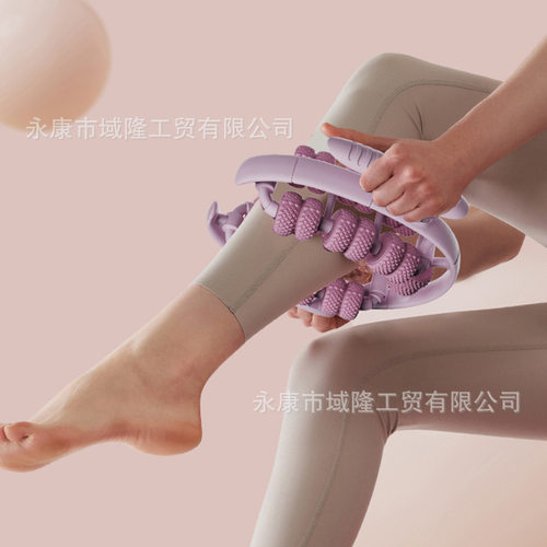 2025新款环形按摩轮瑜伽美腿塑形家用六轴浮点夹腿器缓解肌肉疲劳