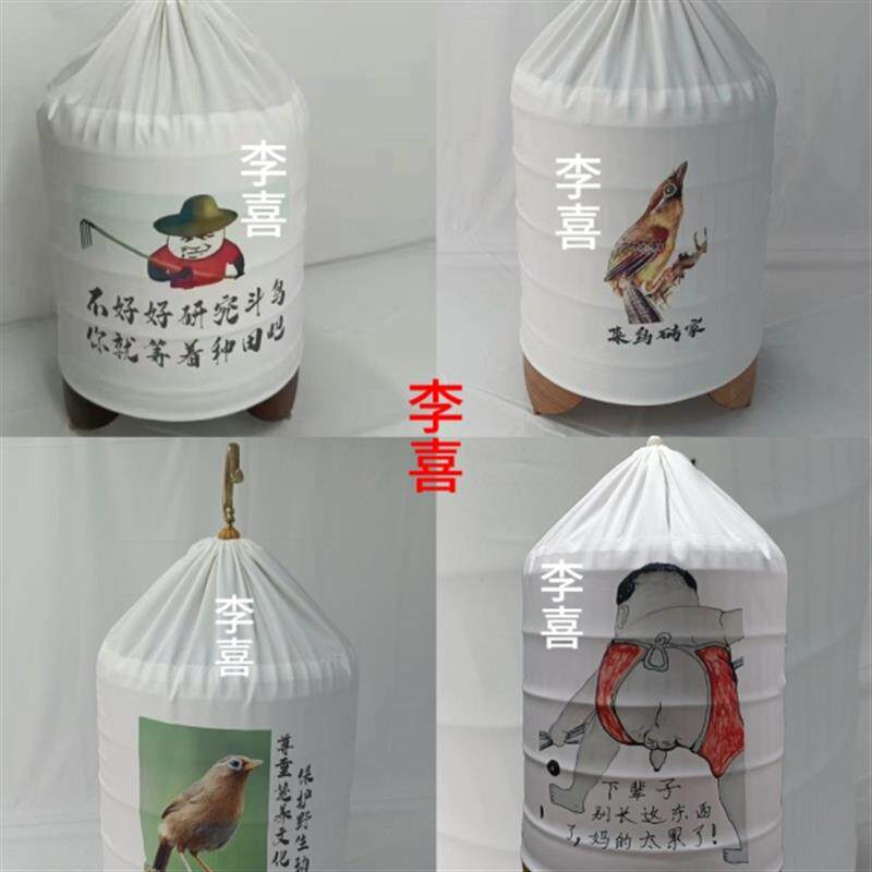 热销广笼清远笼鸟笼布双层笼衣围布围子换毛生头熟鸟多用广东底广