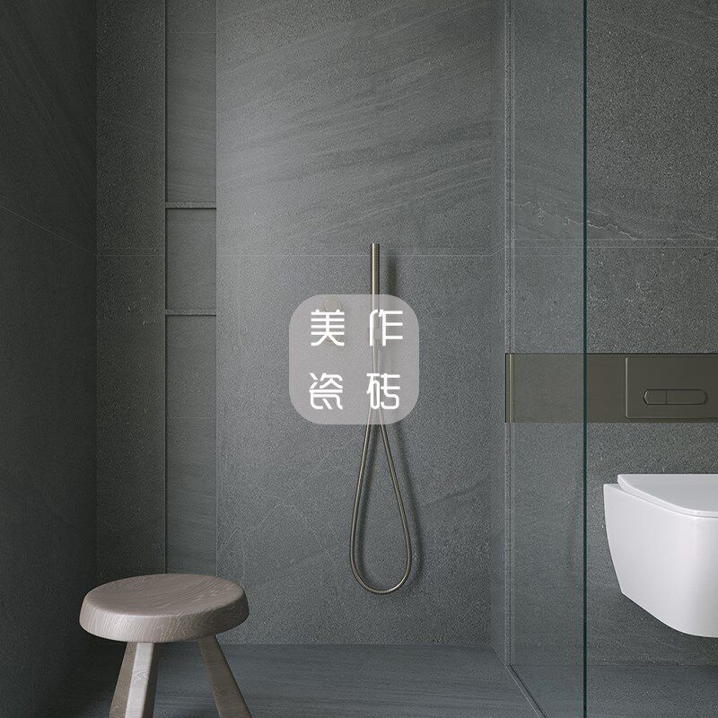 热销客厅瓷砖地砖600x1200防滑灰色卫生间厨房墙砖砂岩哑光墙面砖