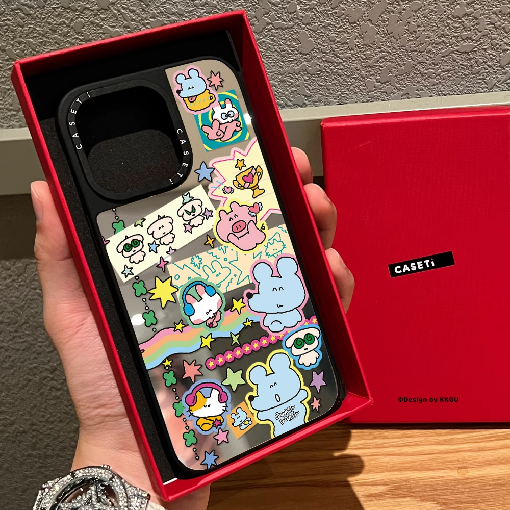 CASE顺顺鼠Sukeydokey苹果手机壳iphone11 12 13 14 15 16promax新款外壳高级感小众磁吸2025网红爆款