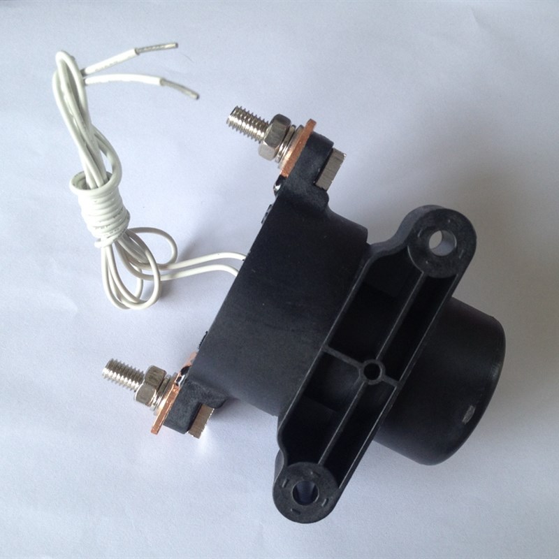 适用DCC200A-12V 24V直流接触器 电动汽车叉车专用继电器耐高压48