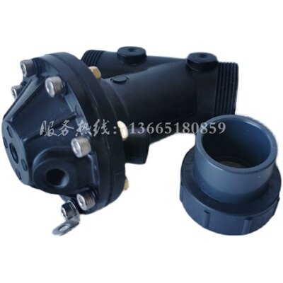 好货Y型隔膜阀  Y526PN10型液动塑料 气动隔膜阀DN25 40 50 65 80